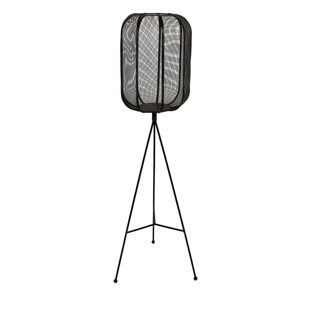 LANTERNA METALLO C/PIEDISTALLO 33X33X101,5 NERO KN LANTERNA METALLO C/PIEDISTALLO 33X33X101,5 NERO KN