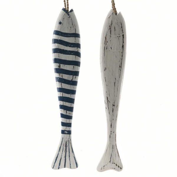 SET 2 PESCI D/APP. CM.60 ASS. BLU-BIANCO SET 2 PESCI D/APP. CM.60 ASS. BLU-BIANCO