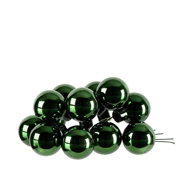 SET 144 SFERE PICK VETRO MM.20 VERDE