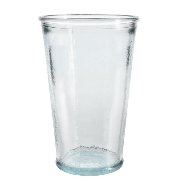 BICCHIERE VETRO RECYCLED D8X13 TRASPARENTE BICCHIERE VETRO RECYCLED D8X13 TRASPARENTE