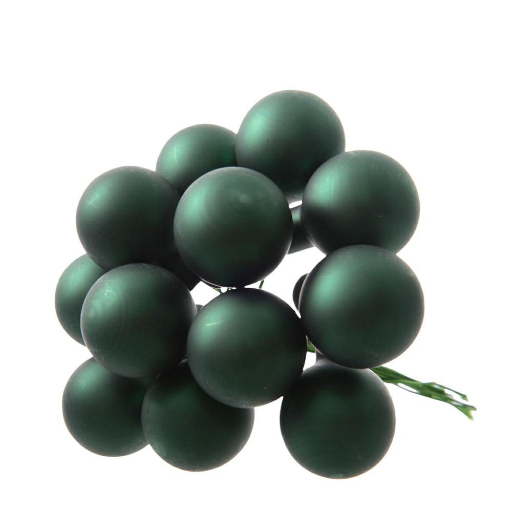 SET 144 SFERE PICK VETRO MM.20 SAT. VERDE XMAS SET 144 SFERE PICK VETRO MM.20 SAT. VERDE XMAS