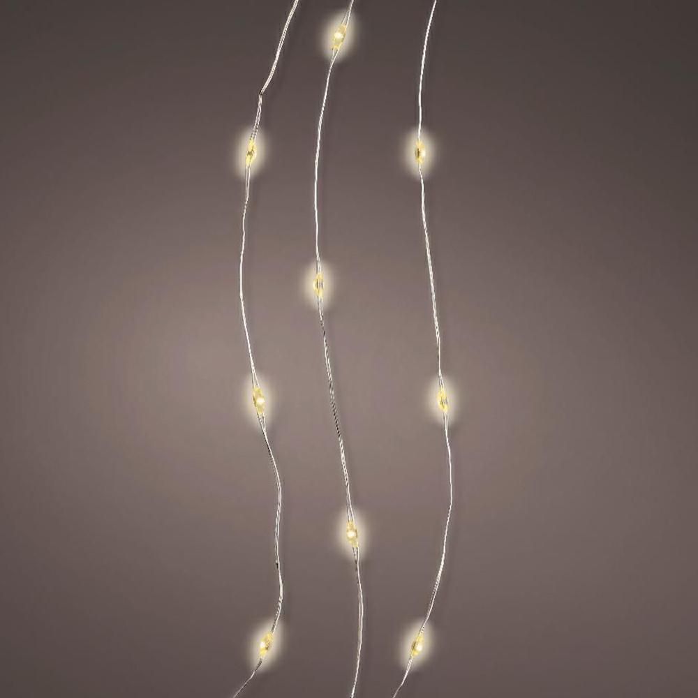 FILO 20 MICROLED 95CM L.CALDA/F.ARGENTO BATTERIA INTERNO FILO 20 MICROLED 95CM L.CALDA/F.ARGENTO BATTERIA INTERNO