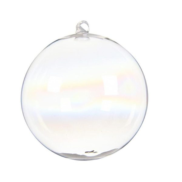 SFERA VETRO MM.150 C/GANCIO IRIDESCENTE SFERA VETRO MM.150 C/GANCIO IRIDESCENTE