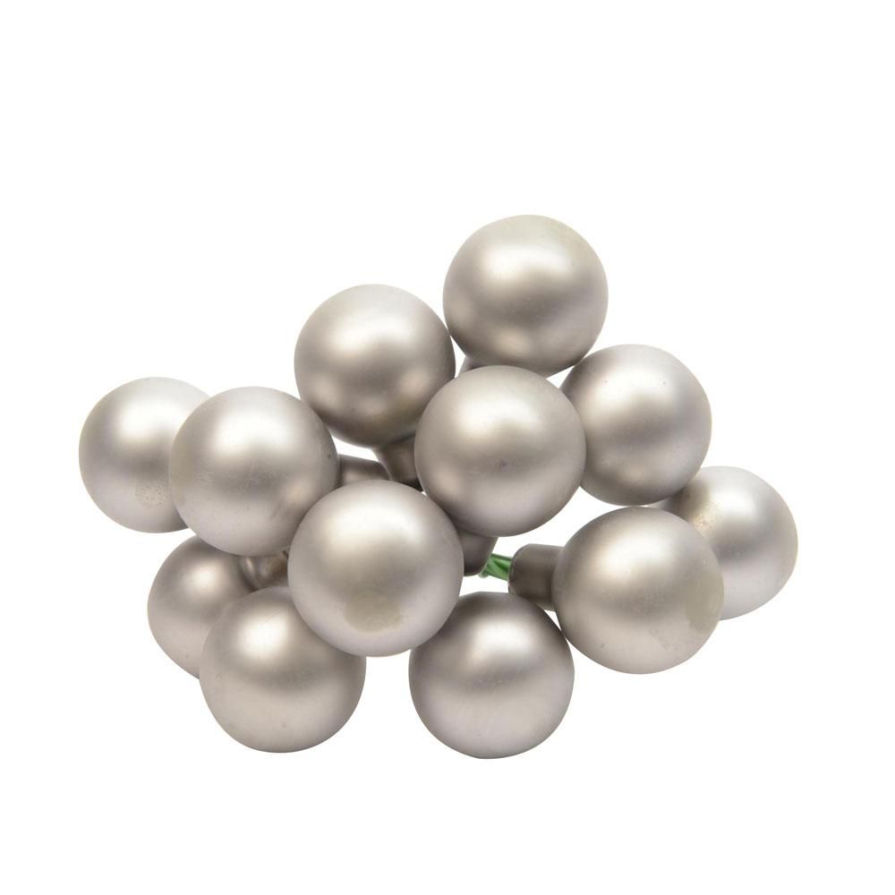 SET 144 SFERE PICK VETRO MM.20 GRIGIO SATINATO SET 144 SFERE PICK VETRO MM.20 GRIGIO SATINATO