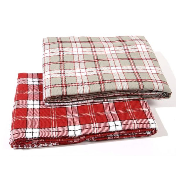 TOVAGLIA COTONE-CHECK- CM.140X250 ASS.ROSSO TOVAGLIA COTONE-CHECK- CM.140X250 ASS.ROSSO