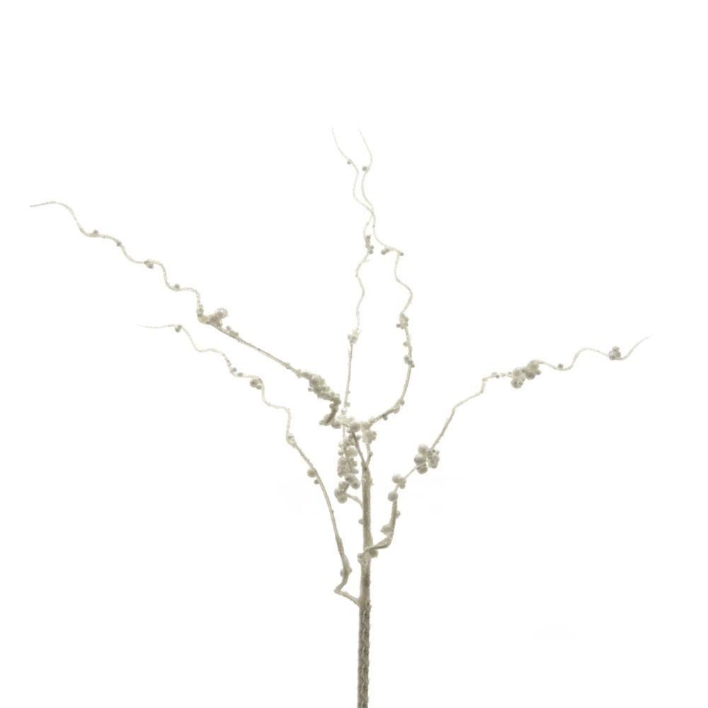 CURLY CARLY GLITTER CM.75 BIANCO