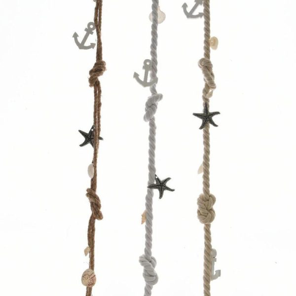 SET 3 CORDE C/STELLE MARINE+CONCHIGLIE CM.140 ASS. SET 3 CORDE C/STELLE MARINE+CONCHIGLIE CM.140 ASS.