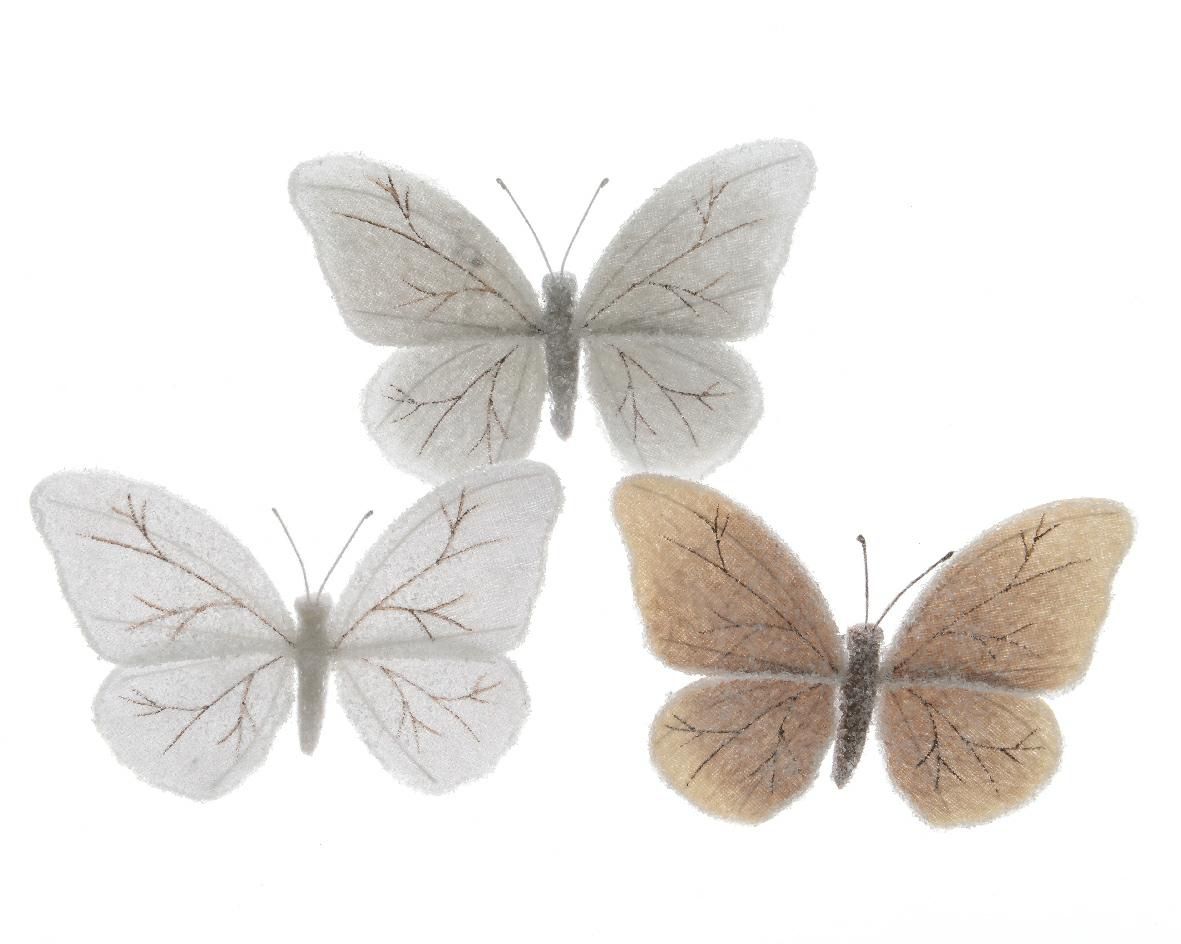 SET 3 FARFALLE 15 CM ASS. FROZEN MULTICOLOR