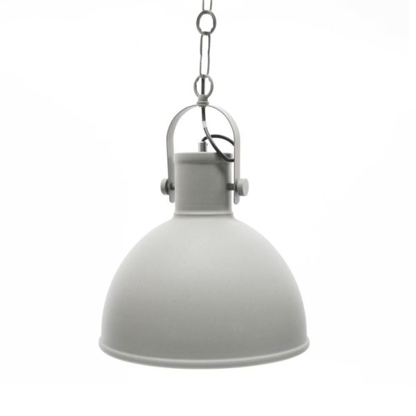 PENDENTE LAMPADA METALLO D30X100 GRIGIO PENDENTE LAMPADA METALLO D30X100 GRIGIO