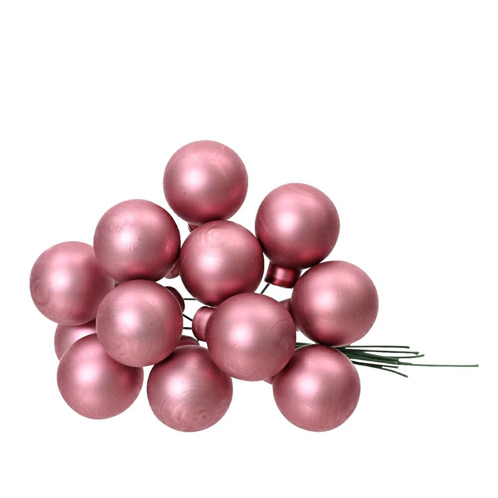 SET 144 SFERE PICK VETRO MM.20 MALVA