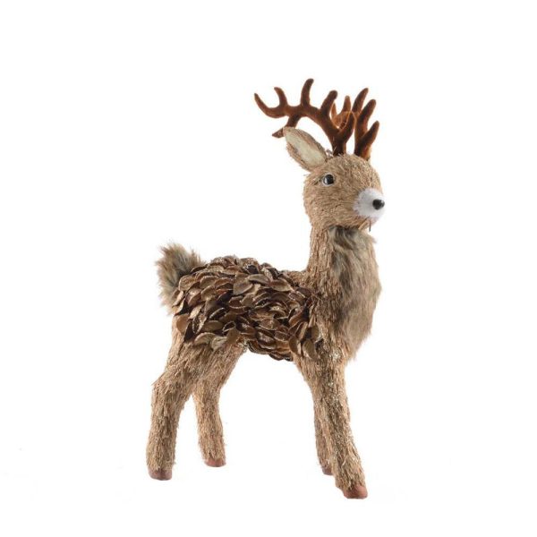 RENNA MAT. NATURALE 20X20 CM H.55 CM GLITTER BEIGE RENNA MAT. NATURALE 20X20 CM H.55 CM GLITTER BEIGE