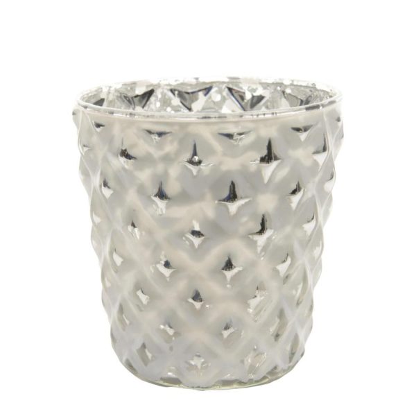 PORTATEALIGHT VETRO-DIAMOND CUT- 8,5X9 BIANCO PORTATEALIGHT VETRO-DIAMOND CUT- 8,5X9 BIANCO