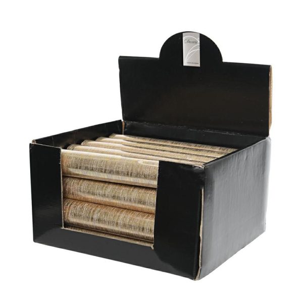 BOBINA TESSUTO DECO CM 35X2 MT ORO