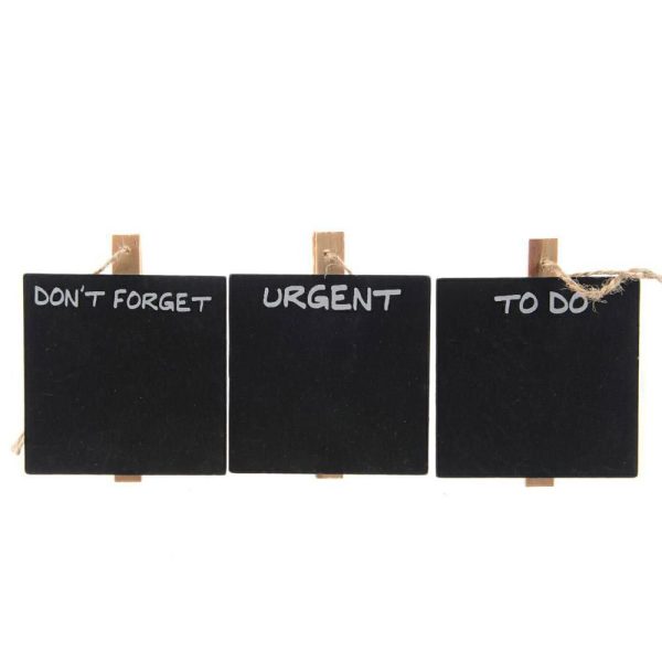 SET 3 LAVAGNETTE MDF C/GANCINO 8X10 ASS.NERO SET 3 LAVAGNETTE MDF C/GANCINO 8X10 ASS.NERO