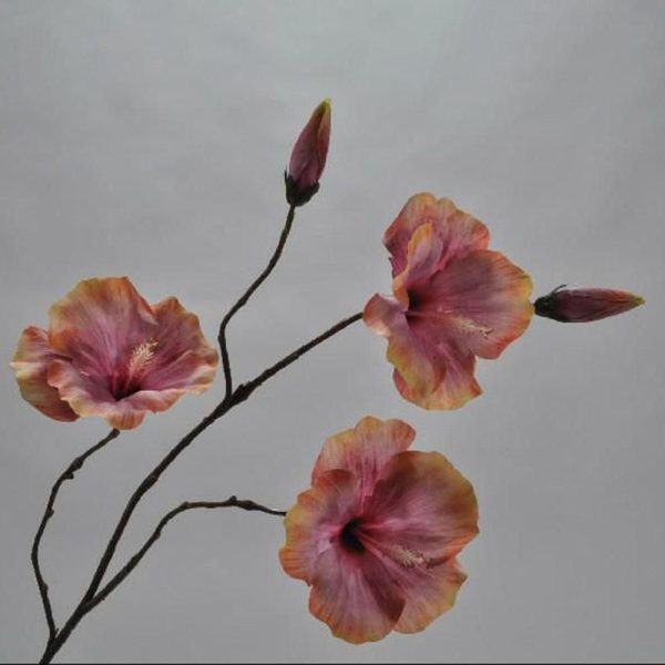 HIBISCUS SPRAY CM.90 MARRONE HIBISCUS SPRAY CM.90 MARRONE