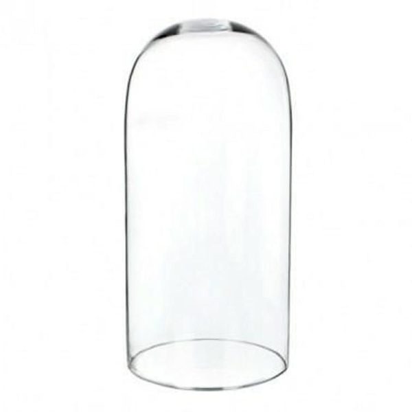 CALOTTA VETRO D.28 H.60CM -EVIE- TRASPARENTE CALOTTA VETRO D.28 H.60CM -EVIE- TRASPARENTE
