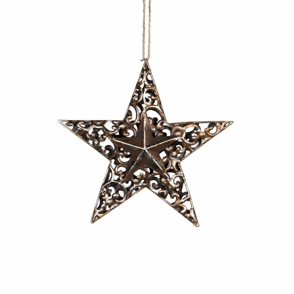 STELLA METALLO 5X22 CM D/APP. RAME