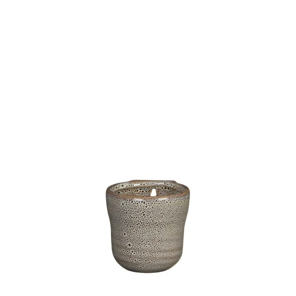 VASO CERAMICA TONDO D.7,8 CM H.7,8 CM -STEF- D/APP. BIANCO VASO CERAMICA TONDO D.7,8 CM H.7,8 CM -STEF- D/APP. BIANCO