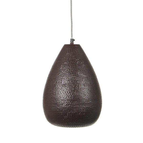 LAMPADARIO CERAMICA -PORANO- D.24 H33 CM NERO LAMPADARIO CERAMICA -PORANO- D.24 H33 CM NERO