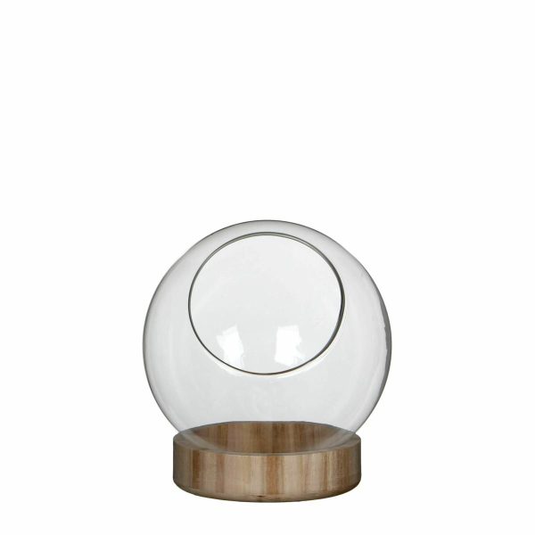 BOWL VETRO-MANHATTAN- C/BASE D.19 CM H.20,5 CM TRASPARENTE BOWL VETRO-MANHATTAN- C/BASE D.19 CM H.20,5 CM TRASPARENTE