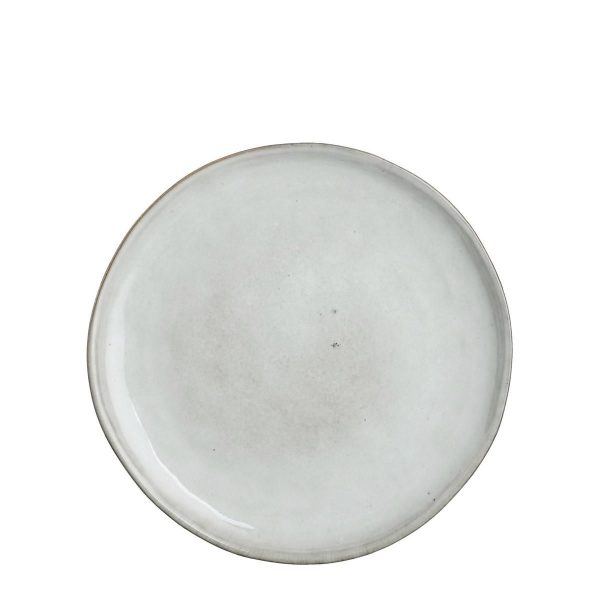 SET 6 PIATTI CERAMICA D.20,5 CM H.2 CM -TABO- GRIGIO