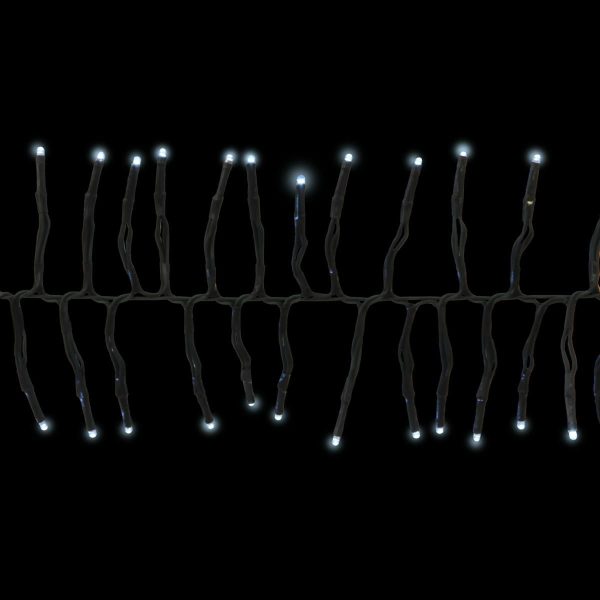 FILO 768 MICROLED CLUSTER 7,70MT. L.FREDDA/F.NERO INTERMIT. ESTE FILO 768 MICROLED CLUSTER 7,70MT. L.FREDDA/F.NERO INTERMIT. ESTE