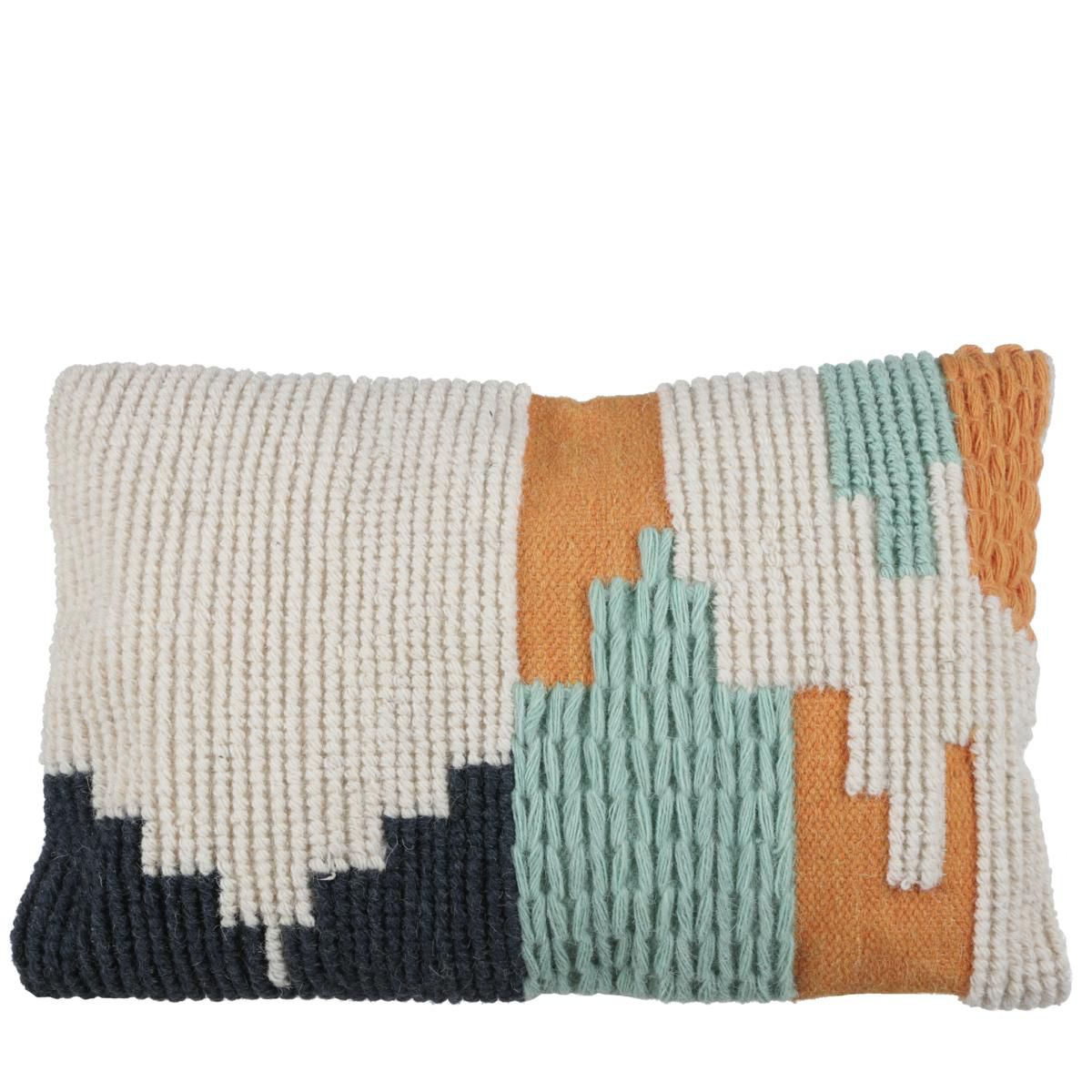 CUSCINO TESSUTO 60X40 CM -CORSICA- MULTICOLOR