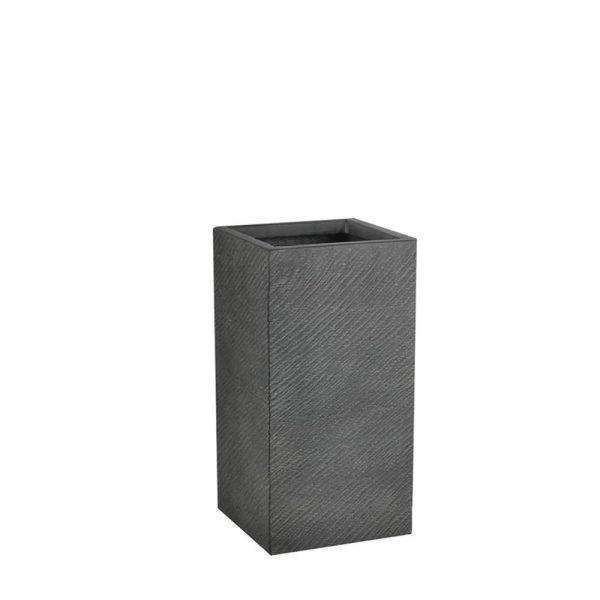 FIORIERA POLIRESINA 29X29 CM H.61 CM NERO FIORIERA POLIRESINA 29X29 CM H.61 CM NERO