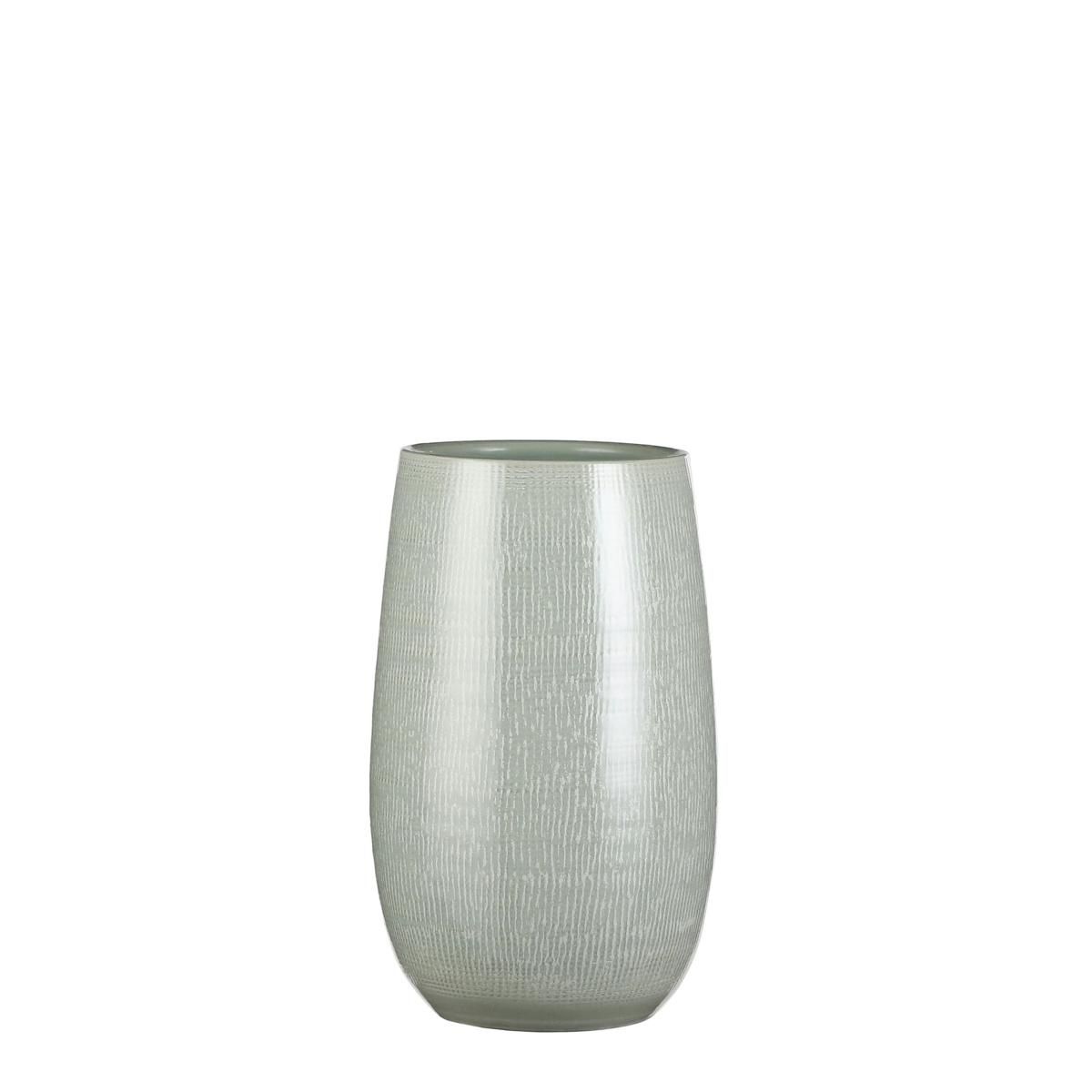 VASO CERAMICA TONDO D.22 CM H.35 CM -EMMA- VERDE VASO CERAMICA TONDO D.22 CM H.35 CM -EMMA- VERDE