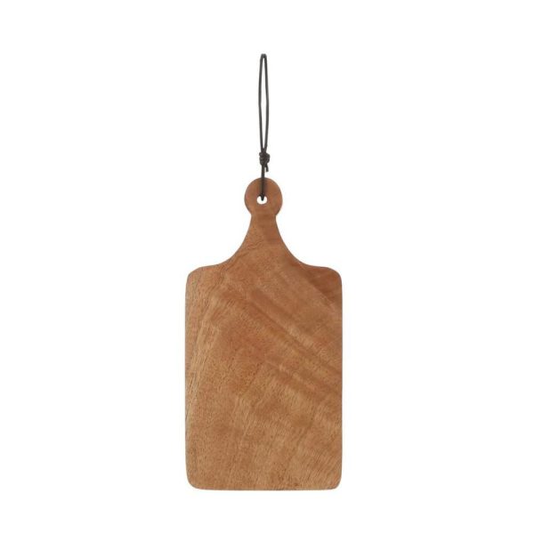 TAGLIERE LEGNO MANGO 19,5X9,5 CM -CONNOR- NATURALE