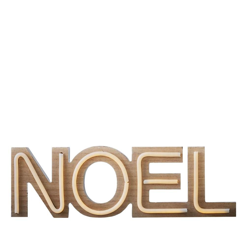 SCRITTA LED NEON -NOEL-BIANCA 49X4 CM H 15,5 CM BATTERIA INTERNO SCRITTA LED NEON -NOEL-BIANCA 49X4 CM H 15,5 CM BATTERIA INTERNO