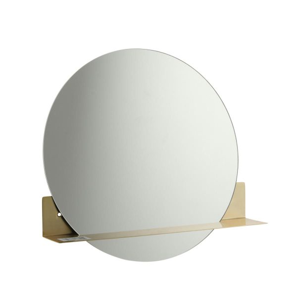 SPECCHIO TONDO C/SUPPORTO METALLO D.40 CM -LAUSANNE- ORO SPECCHIO TONDO C/SUPPORTO METALLO D.40 CM -LAUSANNE- ORO
