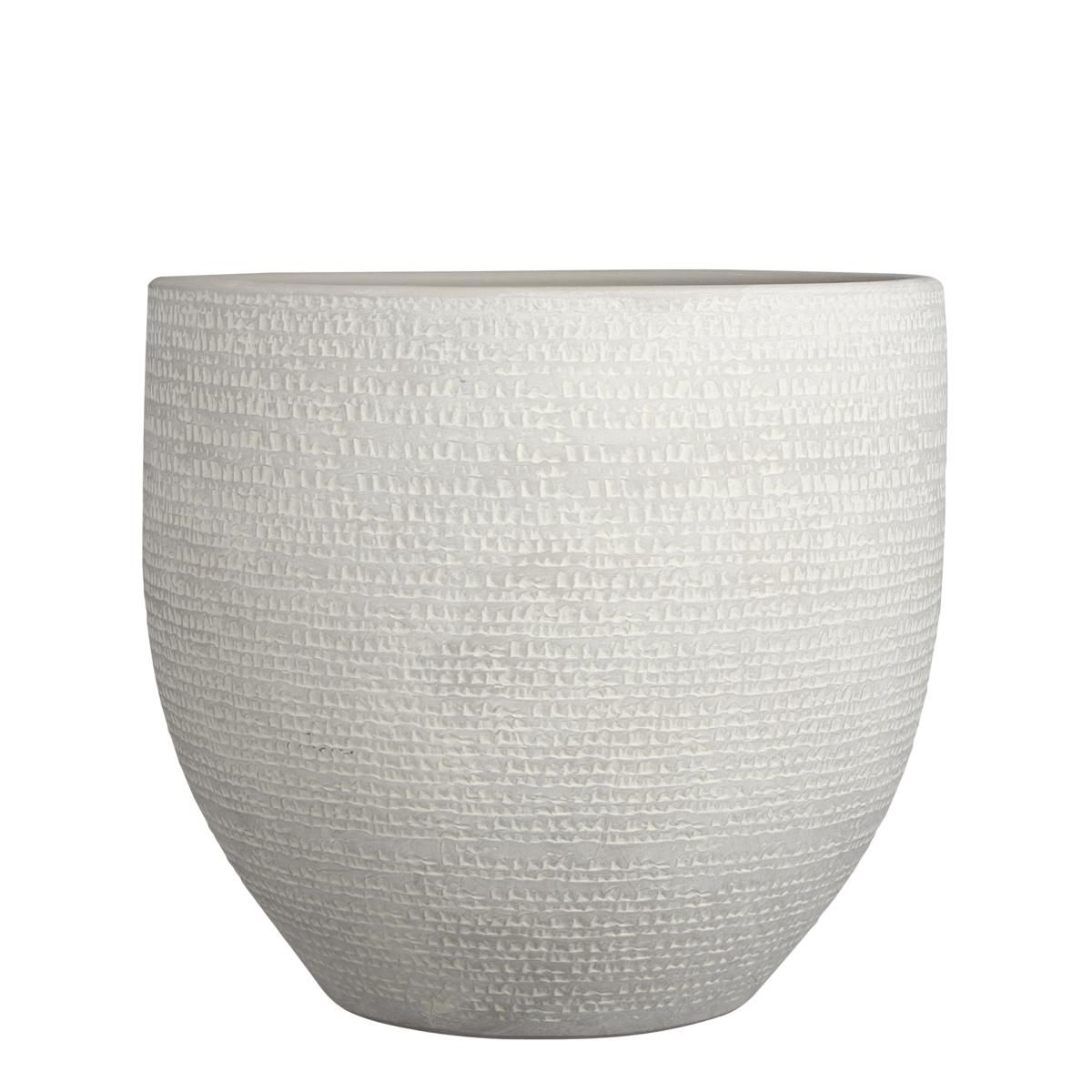 VASO CERAMICA D.39 CM H.36 CM -CARRIE- GRIGIO VASO CERAMICA D.39 CM H.36 CM -CARRIE- GRIGIO