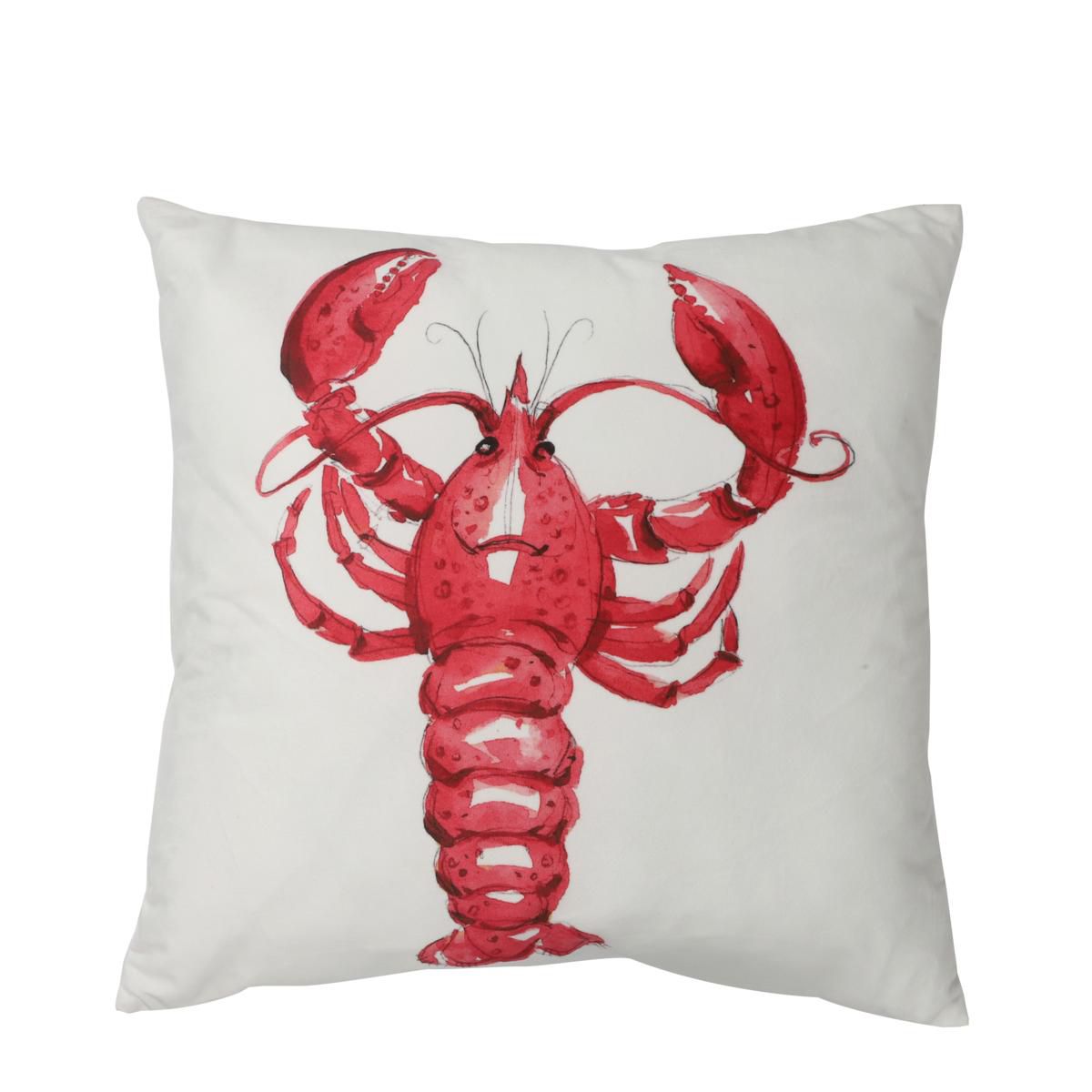 CUSCINO TESSUTO ARAGOSTA 45X45 CM BIANCO CUSCINO TESSUTO ARAGOSTA 45X45 CM BIANCO