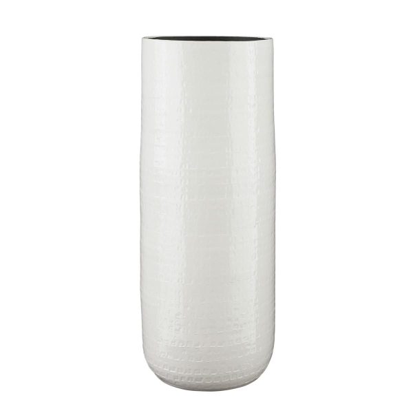 VASO CERAMICA D.28 CM H.70 CM -FLOYD- BIANCO VASO CERAMICA D.28 CM H.70 CM -FLOYD- BIANCO