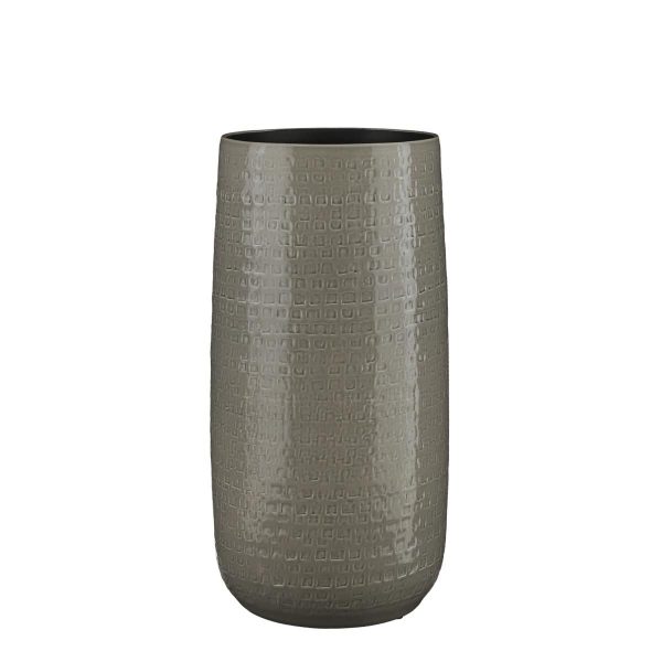 VASO CERAMICA D.25 CM H.50 CM -FLOYD- GRIGIO VASO CERAMICA D.25 CM H.50 CM -FLOYD- GRIGIO