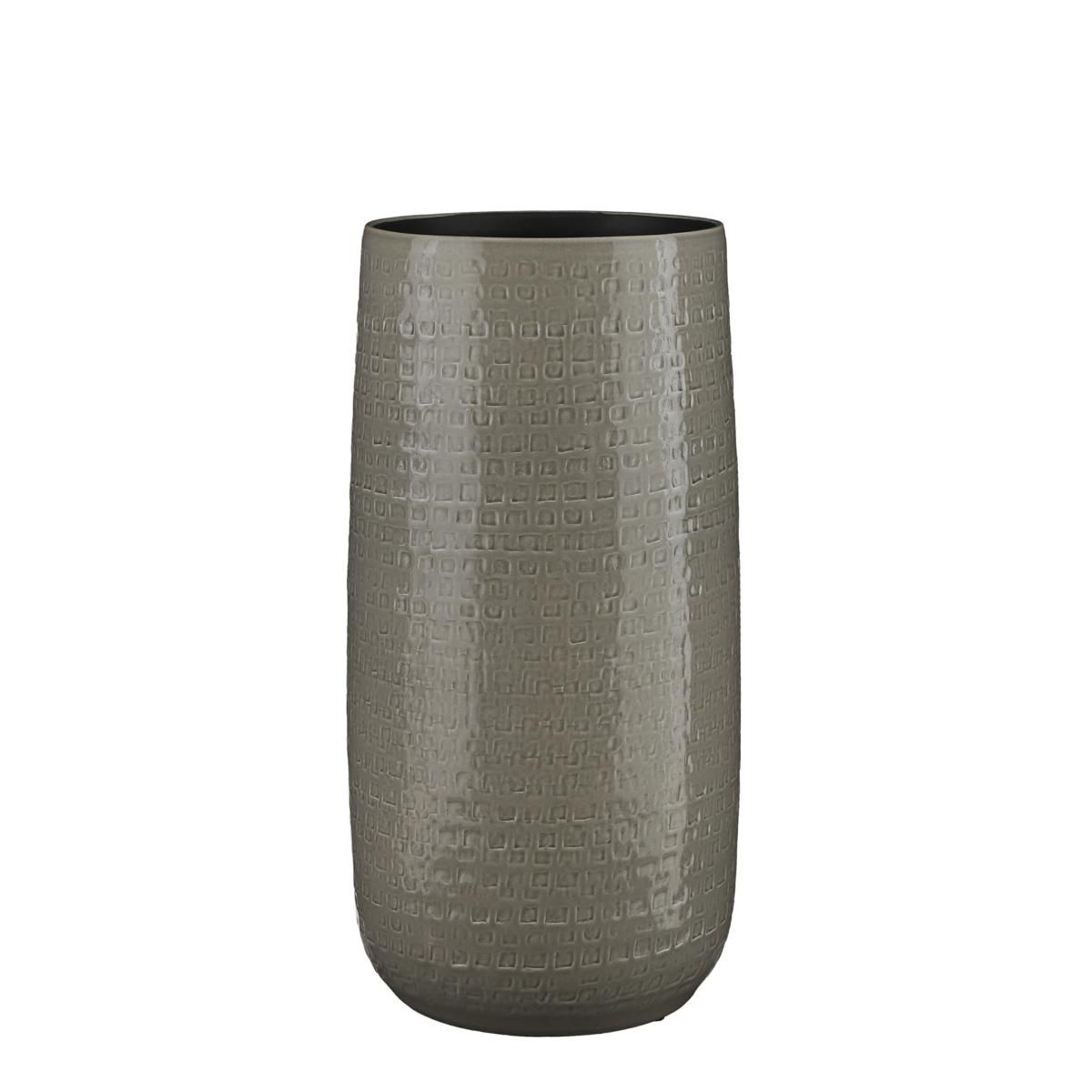 VASO CERAMICA D.25 CM H.50 CM -FLOYD- GRIGIO VASO CERAMICA D.25 CM H.50 CM -FLOYD- GRIGIO