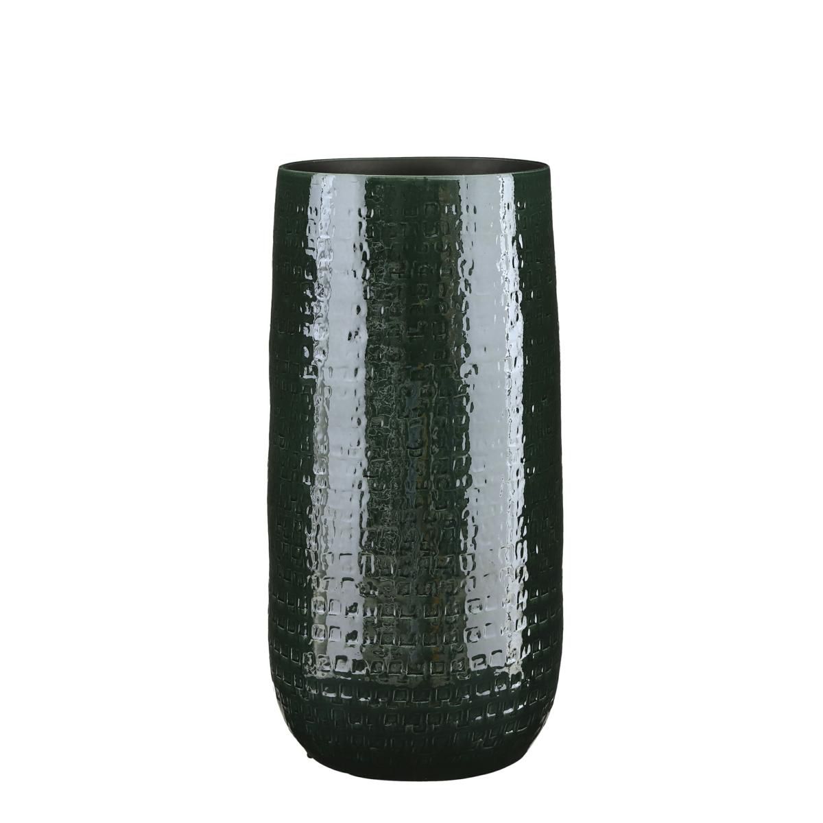 VASO CERAMICA D.25 CM H.50 CM -FLOYD- VERDE VASO CERAMICA D.25 CM H.50 CM -FLOYD- VERDE