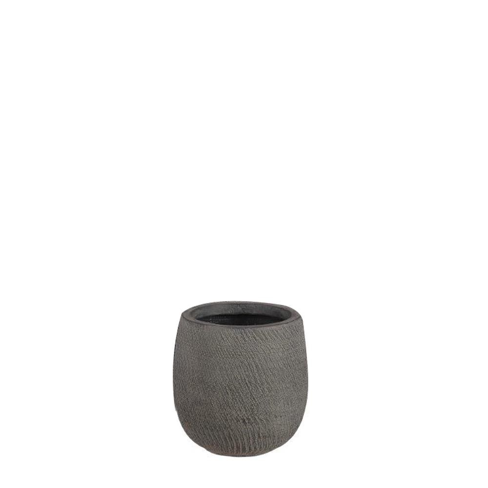 VASO POLIRESINA D.23,5 CM H.22,5 CM -LINEA- NERO VASO POLIRESINA D.23,5 CM H.22,5 CM -LINEA- NERO
