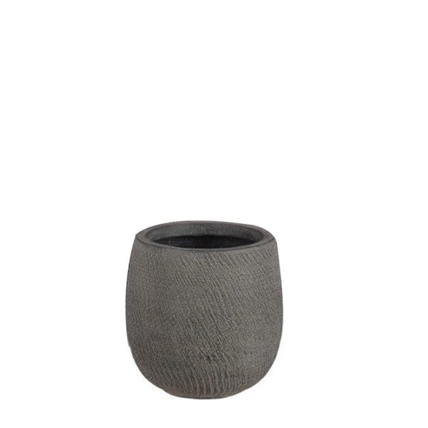VASO POLIRESINA D.32 CMH.31 CM -LINEA- NERO VASO POLIRESINA D.32 CMH.31 CM -LINEA- NERO
