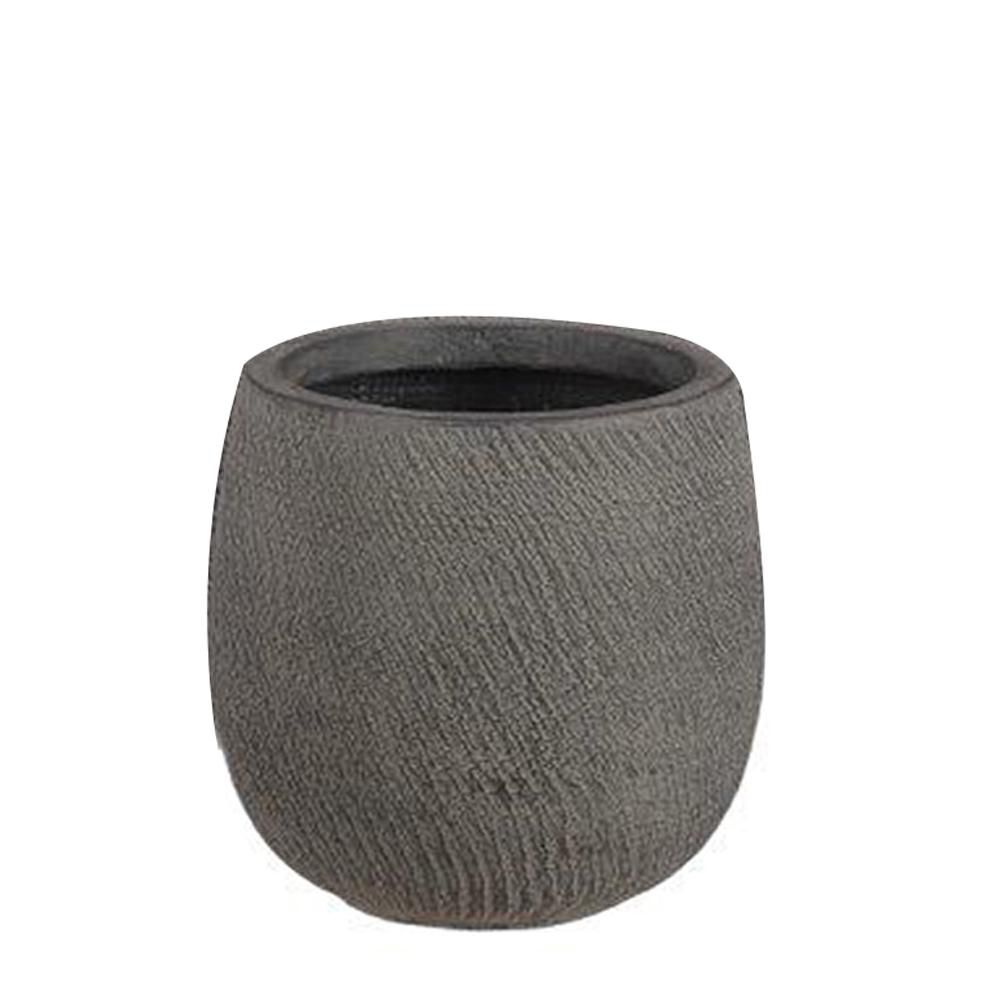VASO POLIRESINA D.55,5 CM H.53,5 CM -LINEA- NERO VASO POLIRESINA D.55,5 CM H.53,5 CM -LINEA- NERO