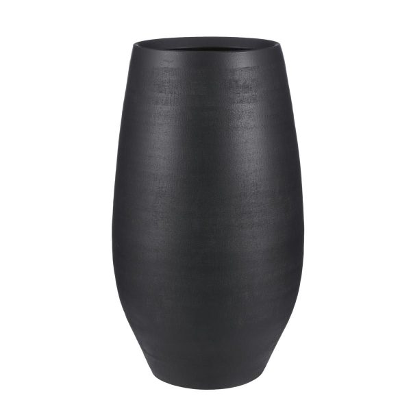VASO CERAMICA D.29 CM H.50 CM -DOURO- NERO MATT VASO CERAMICA D.29 CM H.50 CM -DOURO- NERO MATT