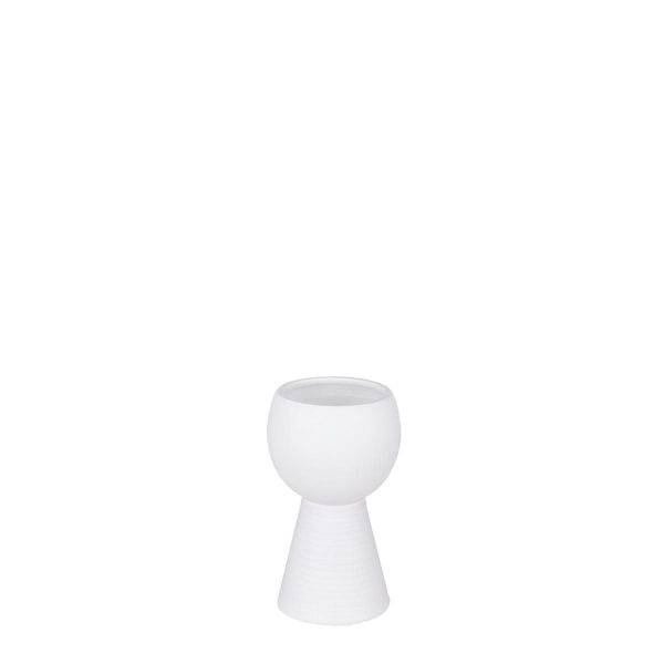 CASPO CERAMICA D.17 CMH.28 CM -MARLOU- BIANCO CASPO CERAMICA D.17 CMH.28 CM -MARLOU- BIANCO