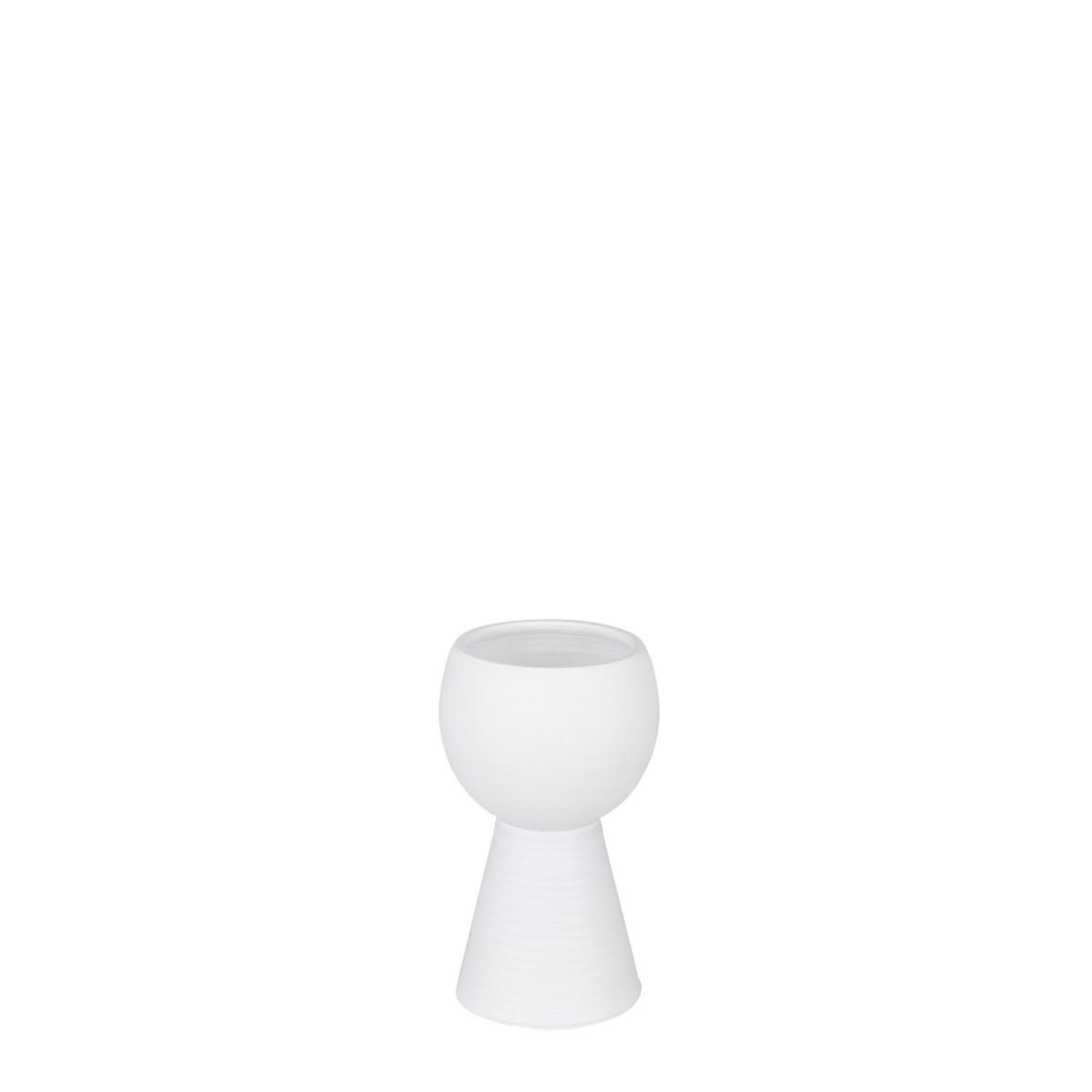 CASPO CERAMICA D.17 CMH.28 CM -MARLOU- BIANCO