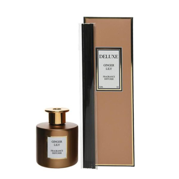 DIFFUSORE 150ML 9X9X27 CM -GINGERLILY- BRONZO DIFFUSORE 150ML 9X9X27 CM -GINGERLILY- BRONZO