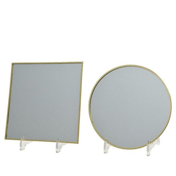 PIATTO VETRO D.10 CM B/ORO 2ASS. PIATTO VETRO D.10 CM B/ORO 2ASS.