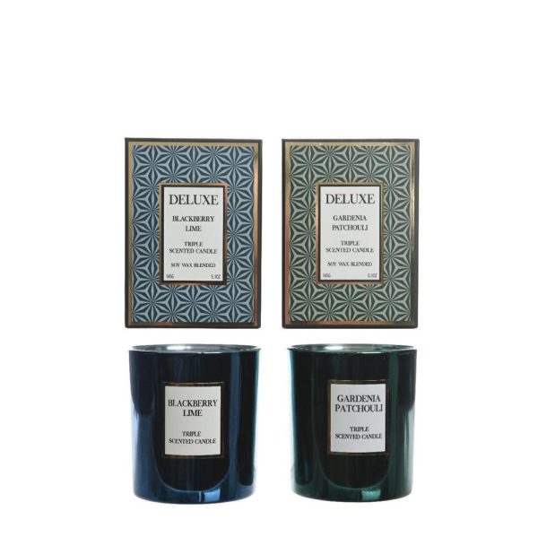 CANDELA PROFUMATA D.7,5CM H.10 CM CONF.PZ.2 PROF.DELUXE ASS. CANDELA PROFUMATA D.7,5CM H.10 CM CONF.PZ.2 PROF.DELUXE ASS.