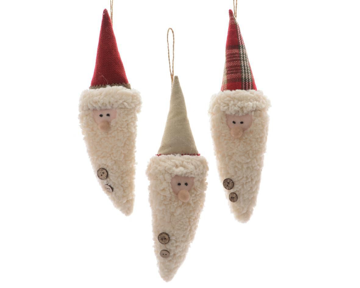 TESTA BABBO NATALE H.25CM D/APP. 3ASS. ROSSO TESTA BABBO NATALE H.25CM D/APP. 3ASS. ROSSO