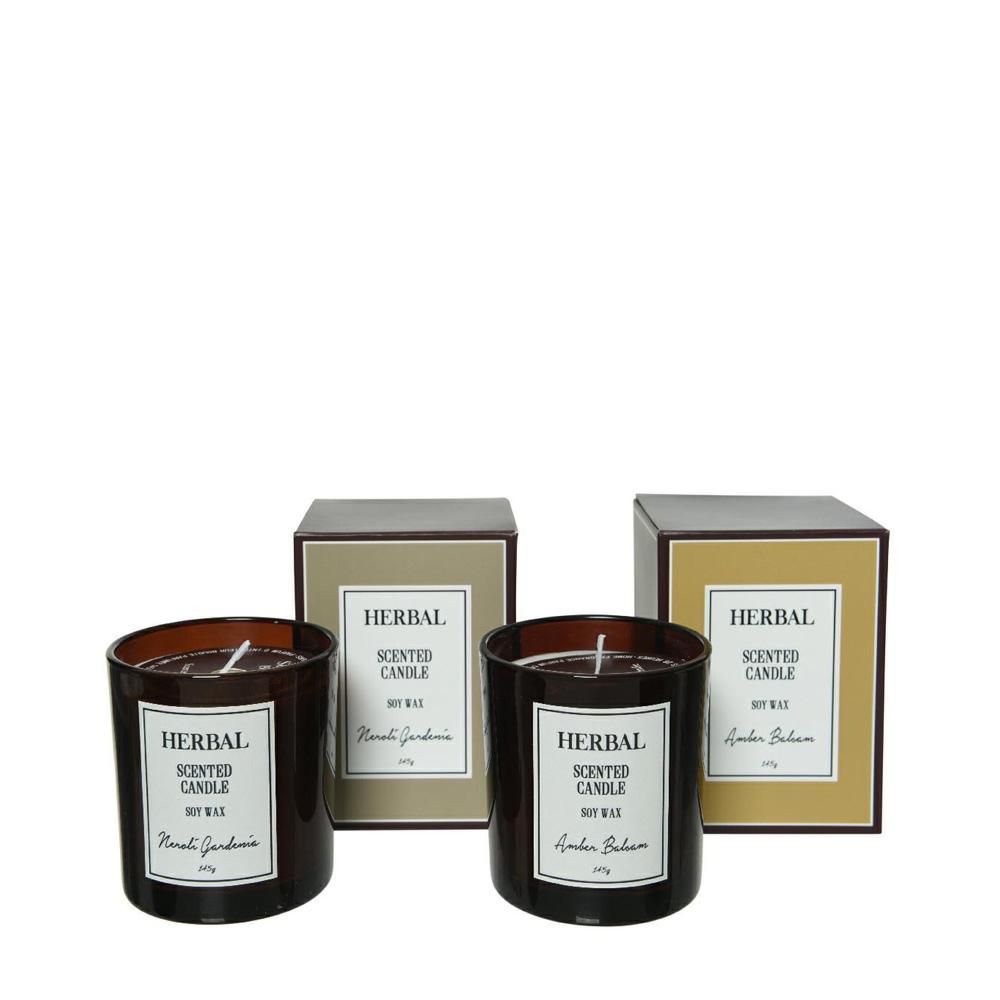 CANDELA PROFUMATA D.7 CM H.8 CM PROF.AMBRA/GARDENIA SOIA