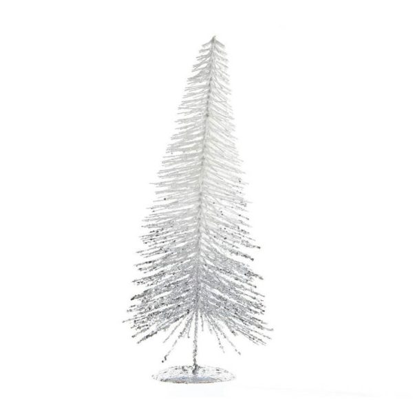ALBERO POLY D.19 H.60 CM -COLOURFLOW- GLITTER ARGENTO